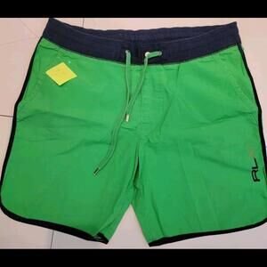 RLX Ralph Lauren Green Swim Shorts